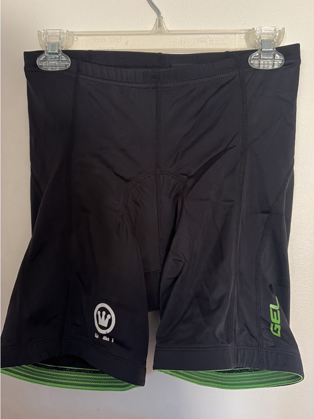 Women’s Pro Gel Black Cycling Padded Shorts